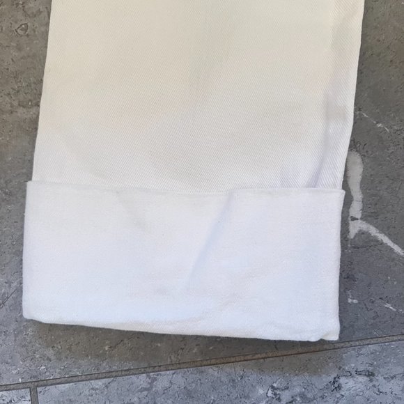 Citizens of Humanity white denim cropped jeans, size 30 - Picture 8 of 10